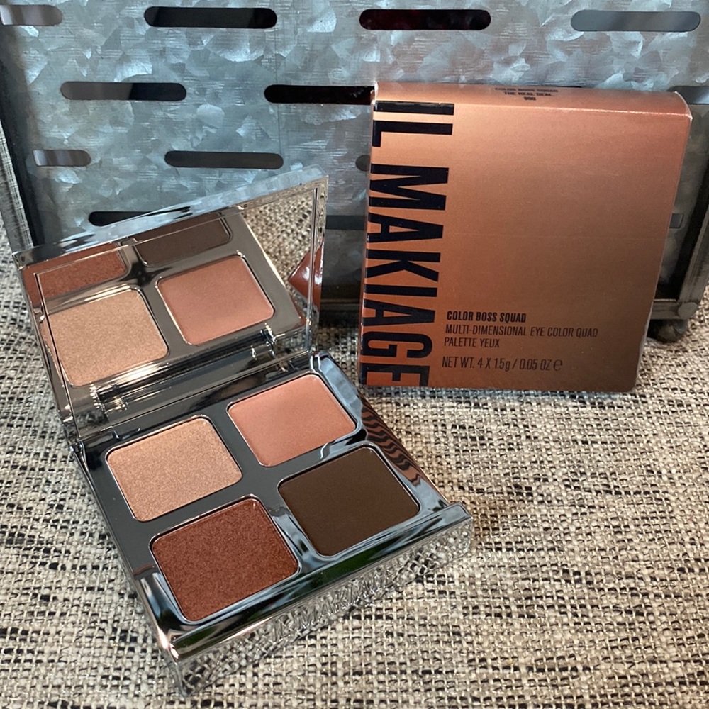 IL Makiage Color Boss Squad, Multi Dimensional Eye Color Quad, The Real Deal